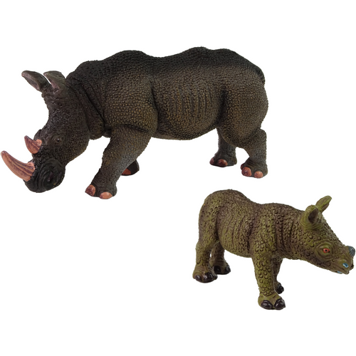 Kolekcionarske figurice afrički nosorog s bebom slika 2