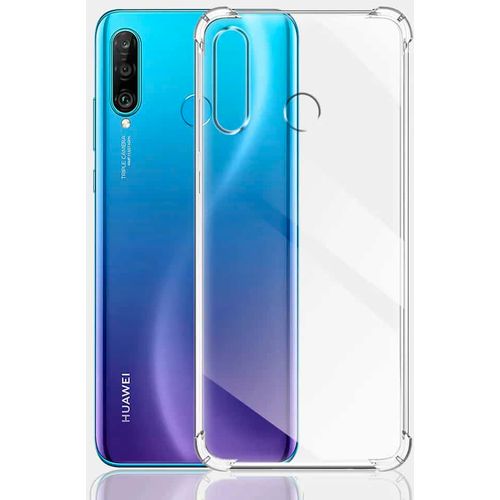 Techsuit Shockproof Clear Silicone prozirna maskica otporna na udarce za Huawei P30 Lite / P30 Lite New Edition slika 5