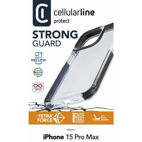 Cellularline Strong Guard Tetra Force maskica za iPhone 15 Pro Max slika 2