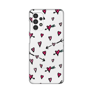 Torbica Silikonska Print Skin za Samsung A135F Galaxy A13 4G Heart Pattern