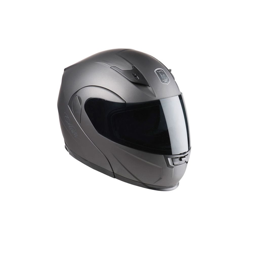 Modularna - flip up kaciga za motor vel.XS NOX Highway - Titanium slika 1