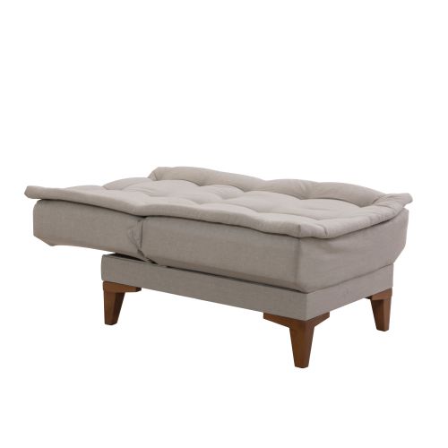 Santo-TKM07-1005 Krem Sofa na Razvlačenje slika 10