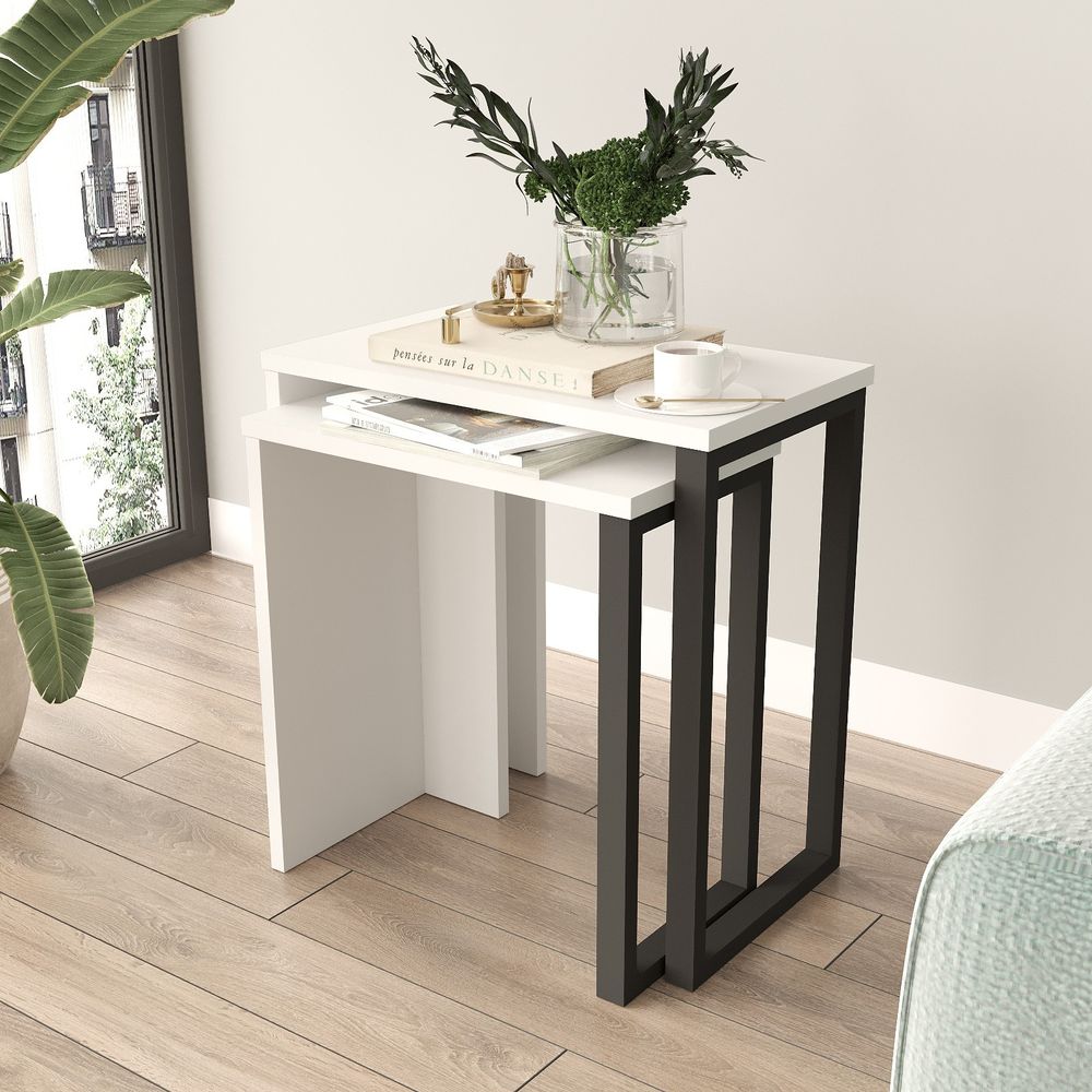 Nesting Table On7-W - Bijela (2 komada) slika 4