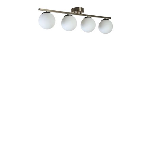 Yeni Can 4 Lü Mat Krom Beyaz Camlı Avize Matte Chrome
White Chandelier slika 3