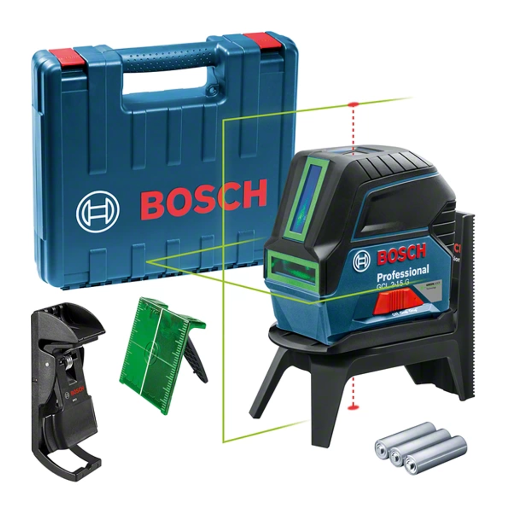 Bosch Krstasti Laserski Nivelir Gcl 2-15 Professional + Rm1   slika 2