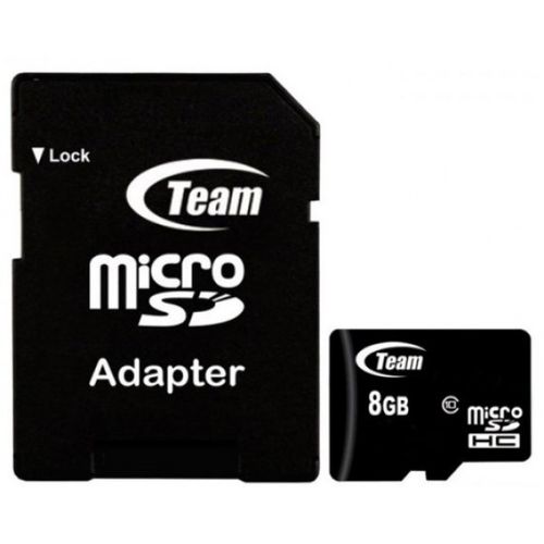 TeamGroup MICRO SDHC 8GB CLASS 10+SD Adapter TUSDH8GCL1003 slika 2