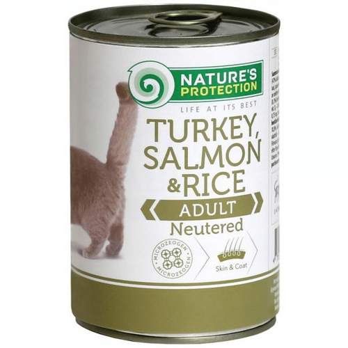 NP Adult Neutered Turkey, Salmon&Rice - 400g slika 1