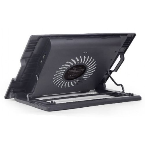 NBS-1F17T-01 Gembird hladnjak za laptop, 17inc 150mm Fan, USB, 370x265mm, Ergo Stand A slika 2