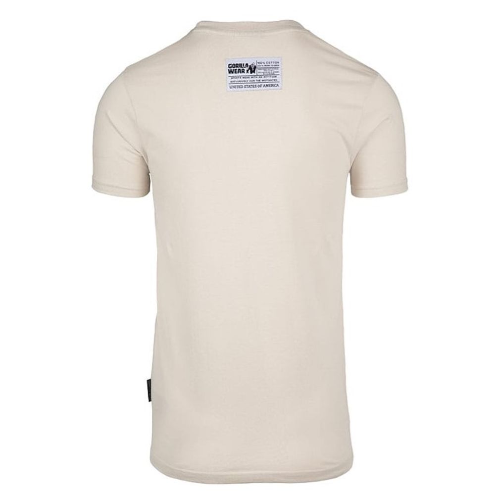 Gorilla Wear CLASSIC Majica, Bež slika 3