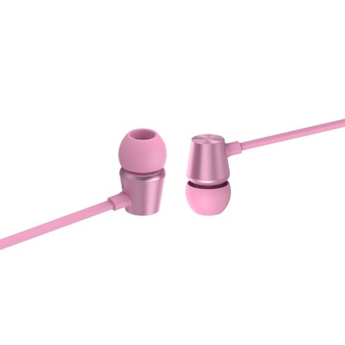 SWISSTEN slušalice + mikrofon, In-ear, metalne, roze/zlatne DYNAMIC YS500 slika 4