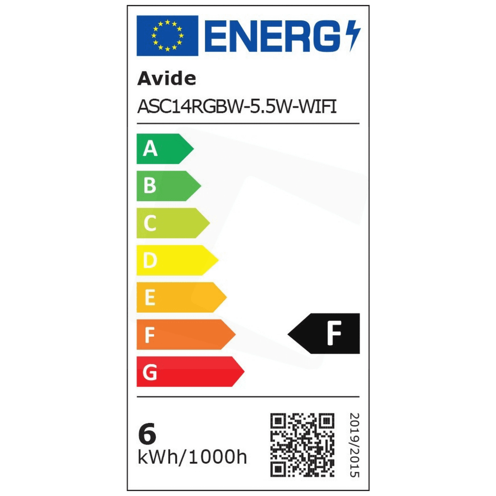 Avide Pametna sijalica, LED 5.5W, E14, RGB+W, WiFi - Smart LED Candle 5.5W WiFi slika 3