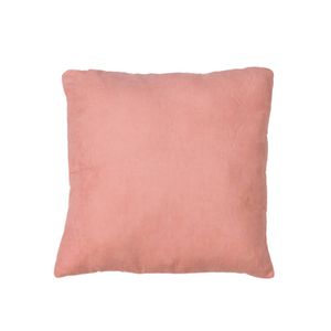 Ukrasni jastučić suede 40x40 cm ružičasti