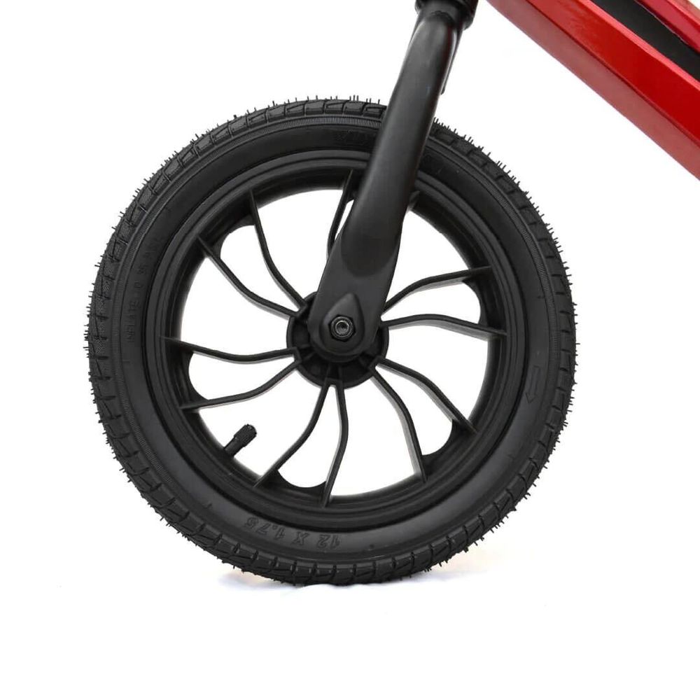 QPlay® Balans bicikl Racer, Red slika 8