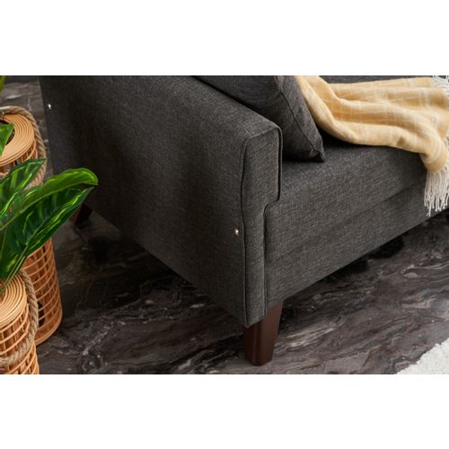 Bella Sofa For 2 Pr - Anthracite Anthracite 2-Seat Sofa slika 6