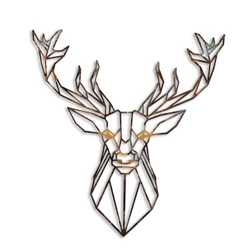 Wallity Metalna zidna dekoracija, Deer - 1 slika 6