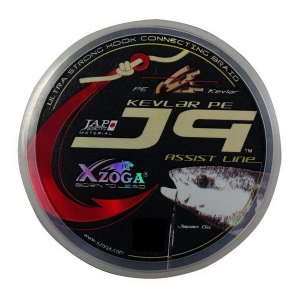 Xzoga fluorkarbon Kevlar+PE 100% 10m 60lb