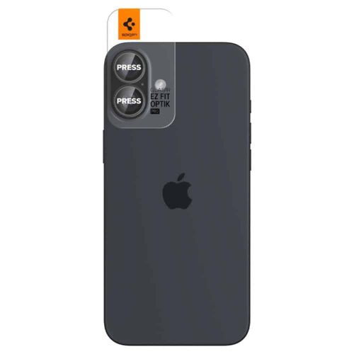 Spigen - Optik.tR staklo za kameru (2 kom) AGL08531 za iPhone 16 / iPhone 16 Plus - prozirno slika 3