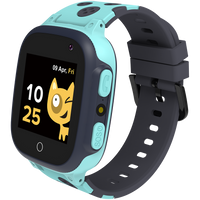 Kids smartwatch, 1.44 inch colorful screen, GPS function, Nano SIM card, 32+32MB, GSM(850/900/1800/1900MHz), 400mAh battery