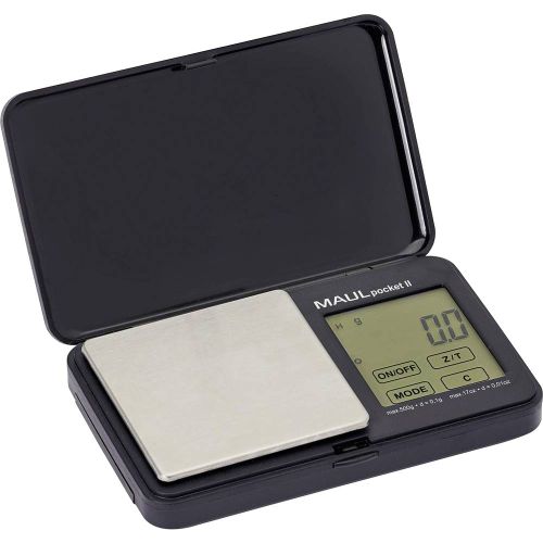 Maul 1611590 Taschenwaage MAULpocket II, 500 g džepna vaga  Opseg mjerenja (kg) 500 g  baterijski pogon crna slika 1