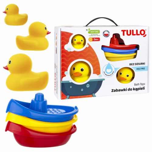 Tullo set patkica za kupanje bez rupa s čamcima (6 komada) slika 12