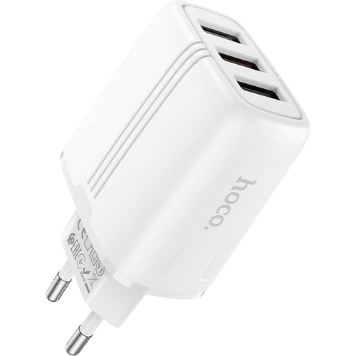 Hoco adapter za punjač kućni za smartphone, tablete,  N15, 3 x USB, 2.4A - N15 Amazing slika 3