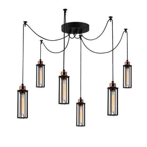 Likya - N-1010 Black Chandelier slika 5