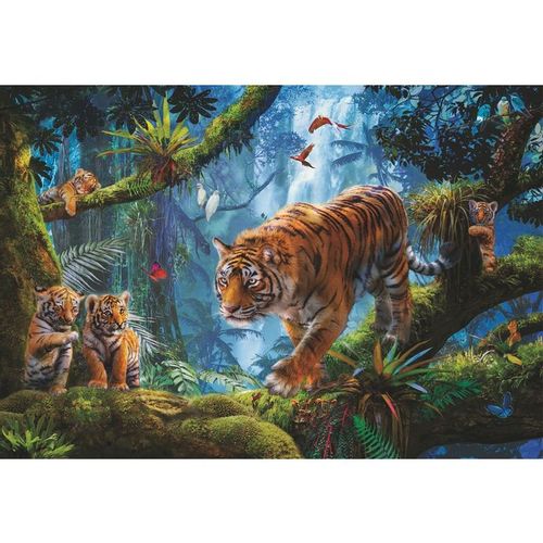 Tigers in the Tree puzzle 1000pcs slika 1