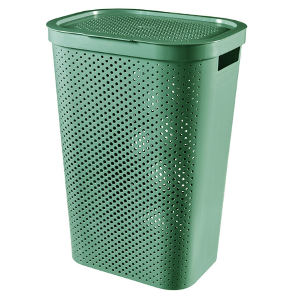 Curver korpa za veš 60L zelena INFINITY slika 1