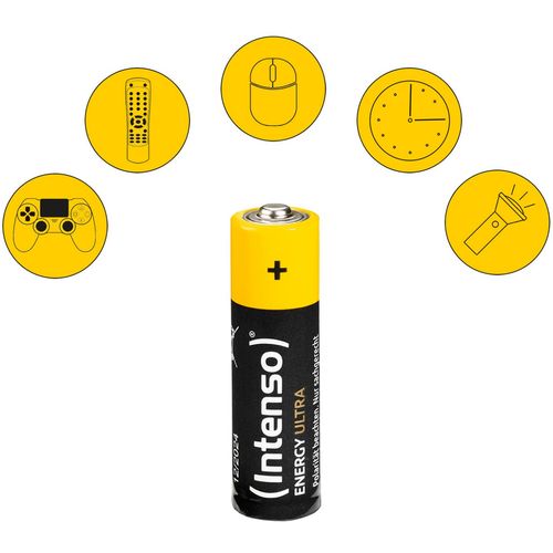 (Intenso) Baterija alkalna, AA LR6/4, 1,5 V, blister 4 kom - AA LR6/4 slika 3