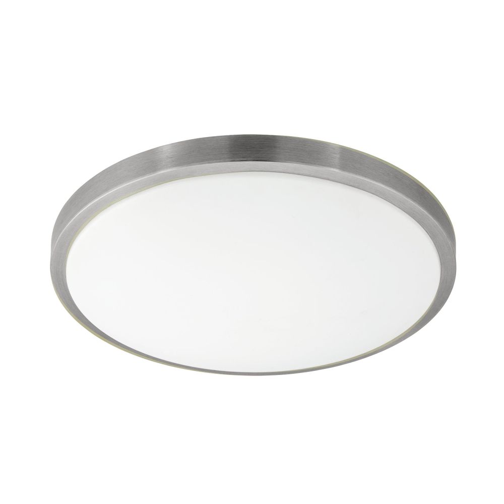 Eglo Competa 1 Plafonjera sa LED Osvjetljenjem, 24W, 2600lm, Promjer 430mm, Nikl-Mat/Bijela slika 1