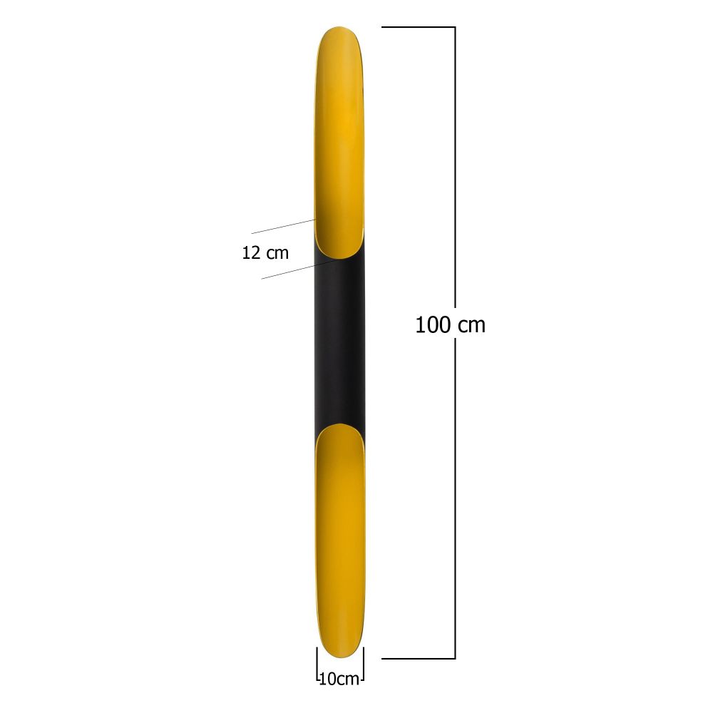Zidna Lampa Efsun - 581-A, boje: Crna slika 3