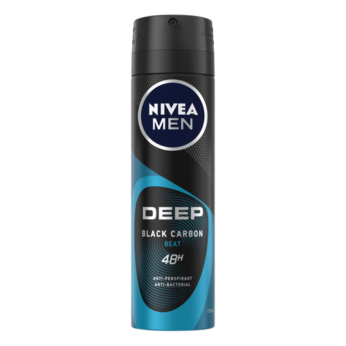 NIVEA Men Deep Beat dezodorans u spreju 150ml slika 1