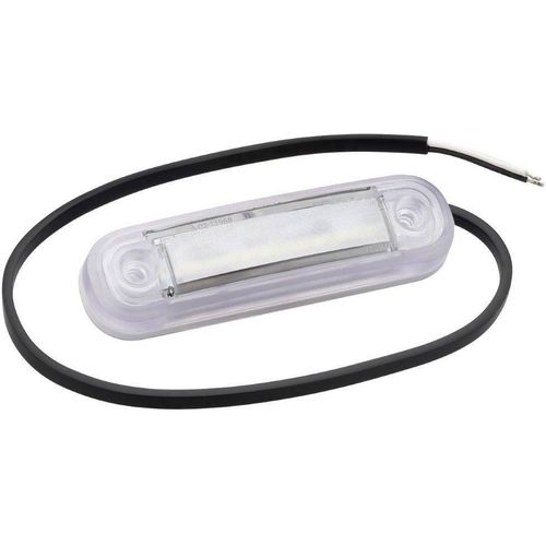 Fristom bočna svjetiljka za označavanje rubova otvoreni kraj kabela odsevno svjetlo sprijeda 12 V, 24 V bijela prozirna slika 5