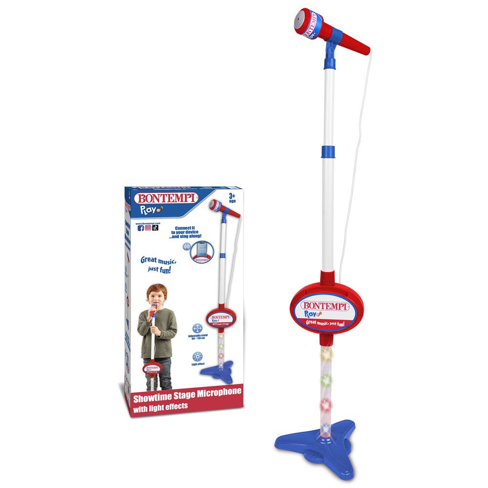 BONTEMPI Mikrofon sa stalkom Showtime, Plavi slika 2