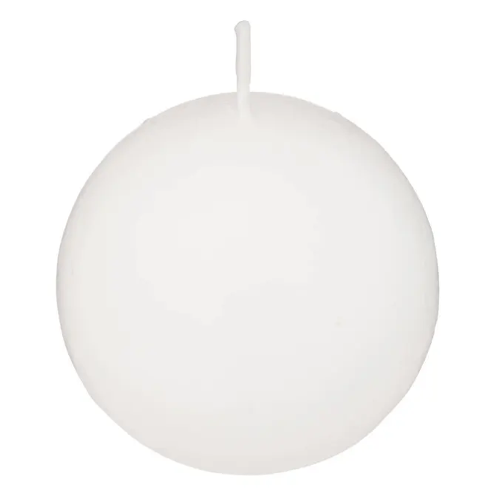 Atmosphera svijeće many kugla 6cm parafin bijele set 3/1 slika 1
