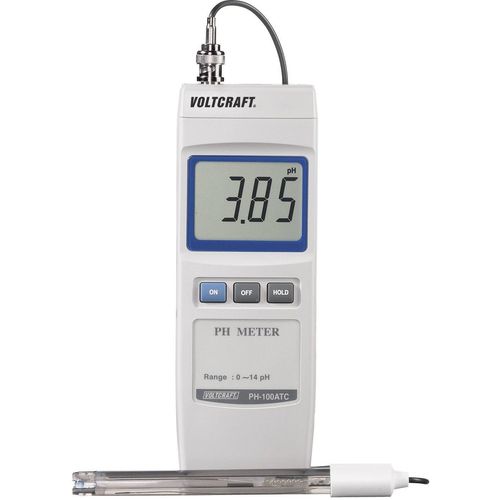 VOLTCRAFT PH-100 ATC digitalni mjerač pH vrijednosti 0 - 14 pH slika 3