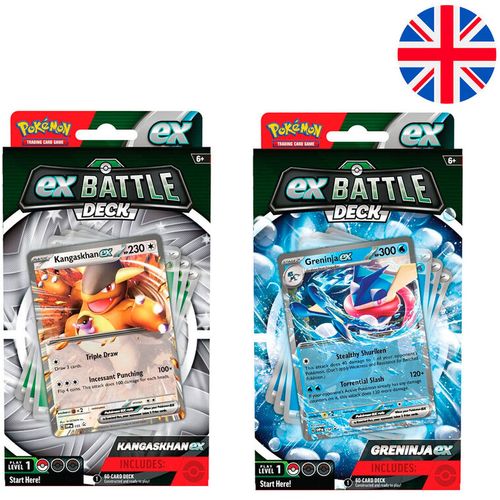English Pokemon Battle Deck of cards trading sorto slika 1