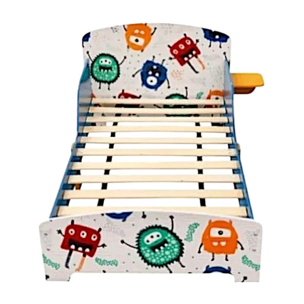 Kinder Home Drveni dječiji krevet Monster 140x70cm slika 2