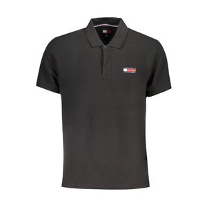 Muška crna polo majica kratkih rukava Tommy Hilfiger