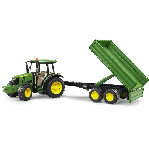 BRUDER John Deere Traktor sa prikolicom slika 3