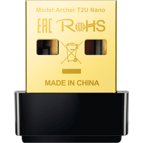 TP-Link Archer T2U Nano, mini USB Adapter          AC600 slika 1