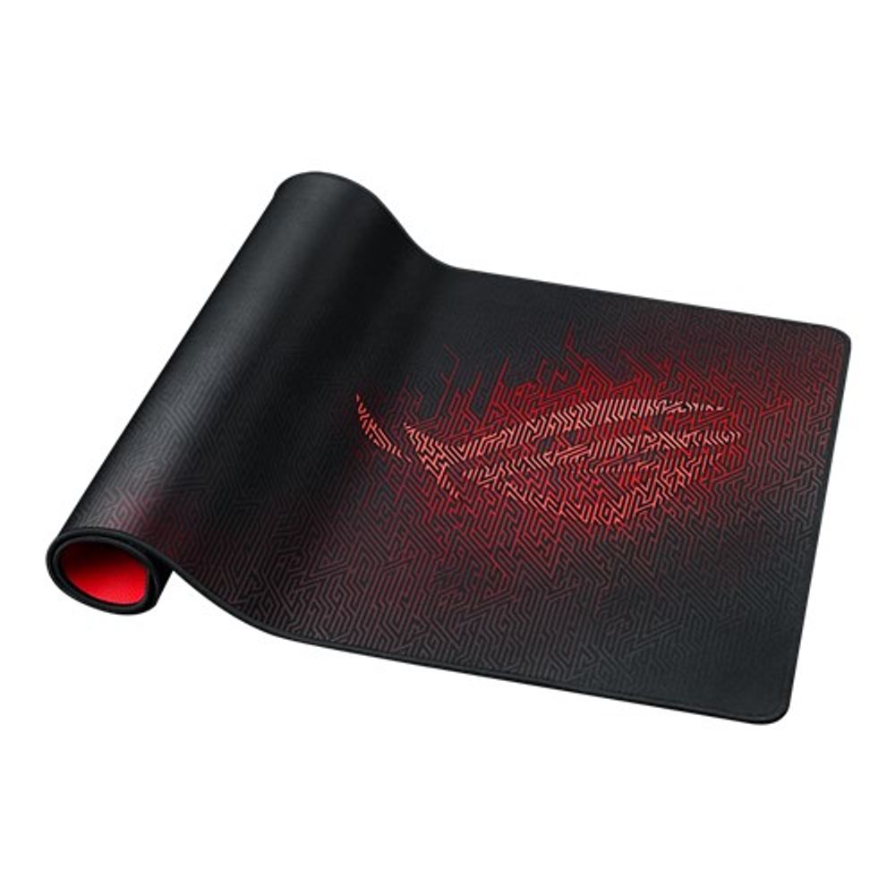 ASUS ROG Sheath Red gamingpodloga za miš, gumiranaanti-slip podloga, crno-crvena slika 2