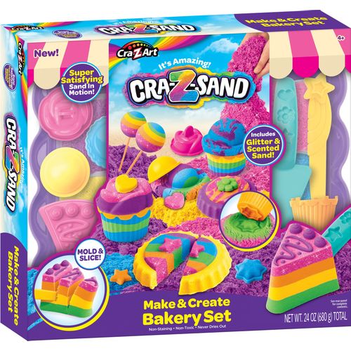 CRAZART set kinetički pijesak Pekara Cra-Z-Sand  680 g 19666 slika 1