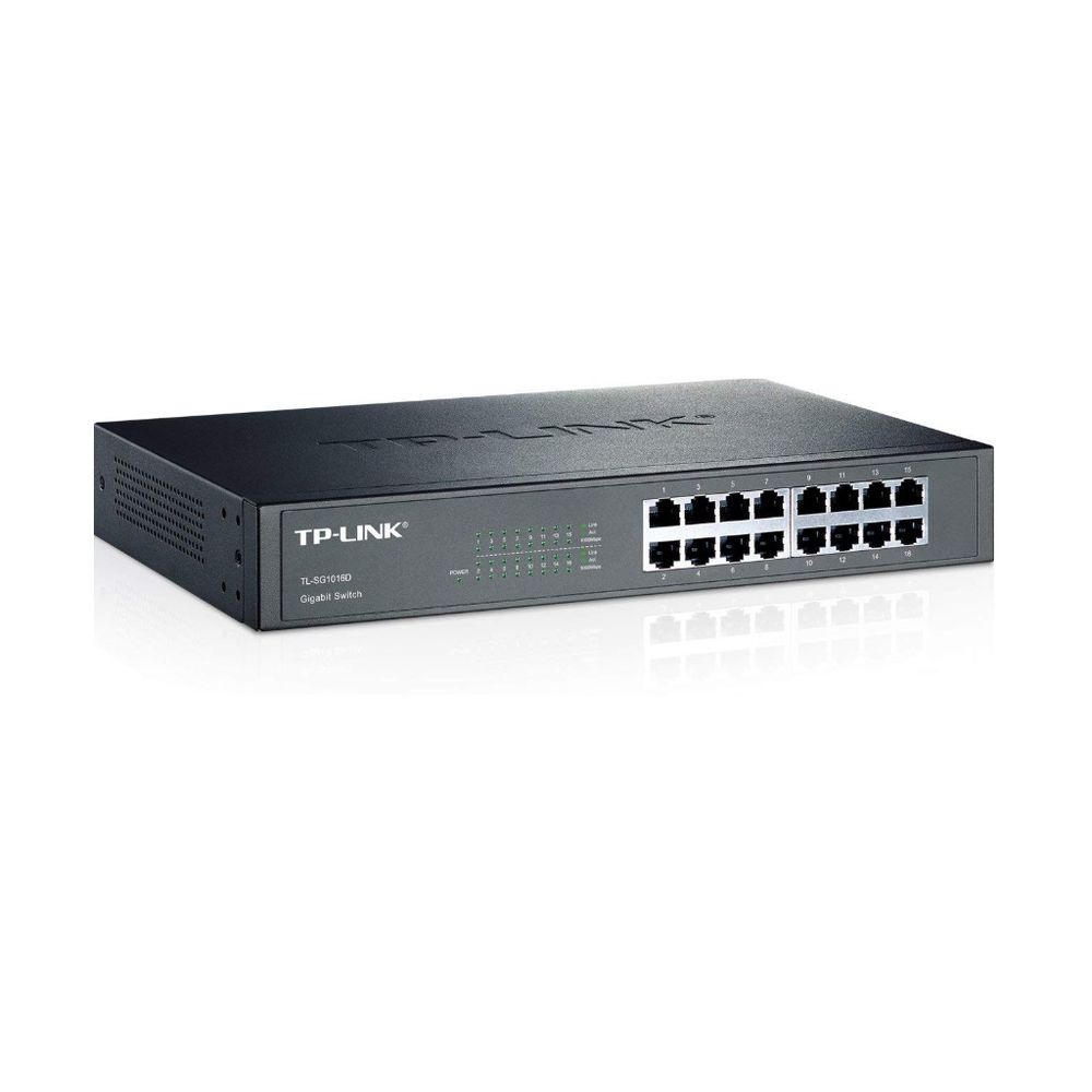 TP-Link TL-SG1016D 16-PortGigabit Desktop/RackmountSwitch, 16x10/100/1000 slika 1