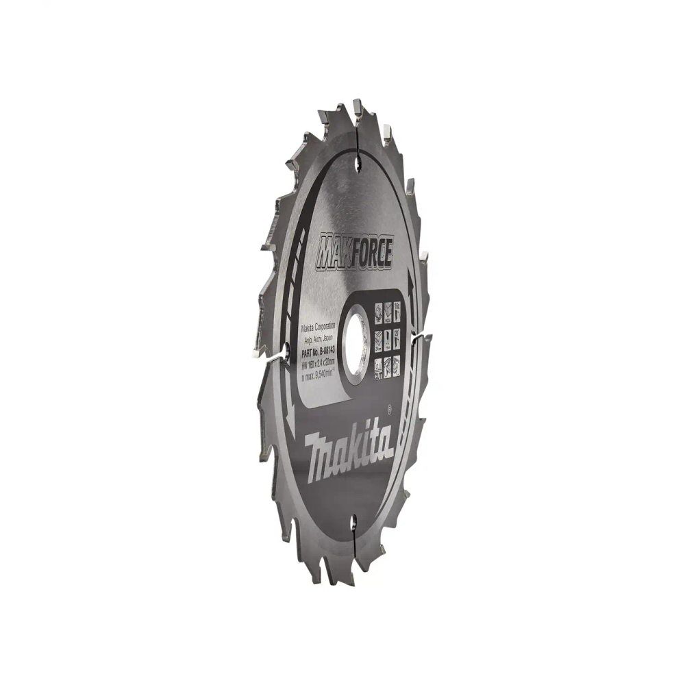 Makita - List / ploča za pilu Mak-Force 160x20 16Z (za drvo) B-32091 slika 3