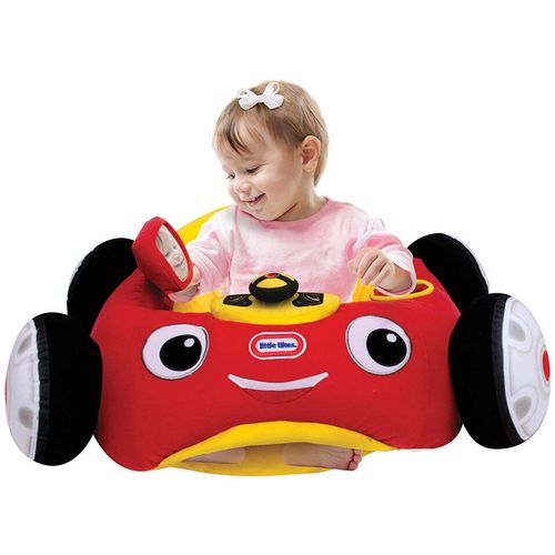 Little Tikes Plišani Autić Sedeljka Za Bebe slika 3