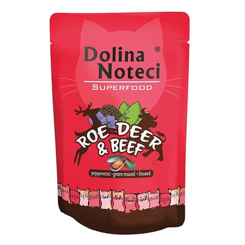 Dolina Noteci Superfood Cat Adult Srnetina i Govedina 85g slika 1