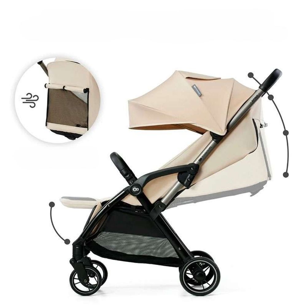 Kinderkraft Kolica Apino, Dune Beige slika 2