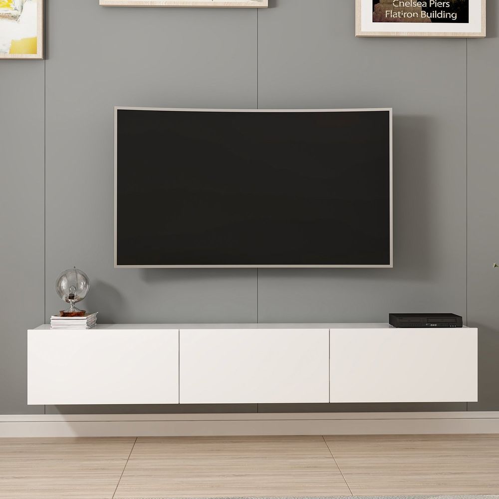TV komoda Rigel - bijela slika 5