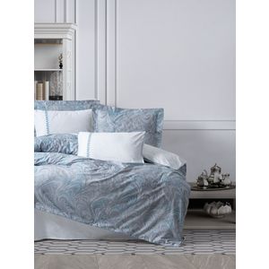 L'essential Maison Stilla - Blue Blue
White Satin Double Quilt Cover Set